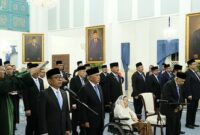 PRESIDEN PRABOWO LANTIK DEWAN PERTIMBANGAN PRESIDEN, (Foto;NCC Indonesia )